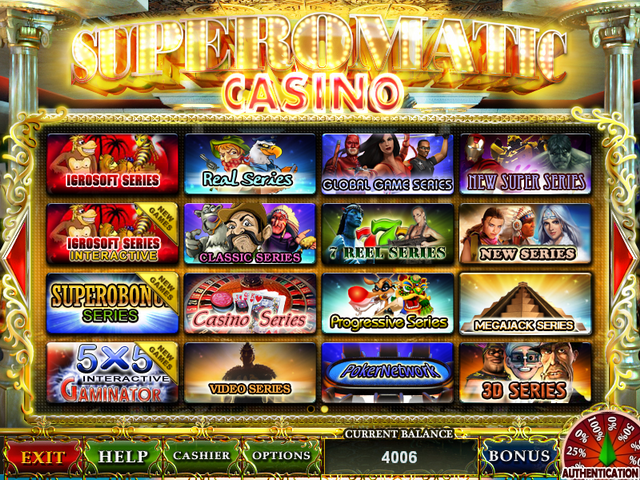 слоты Superomatic.online Casino